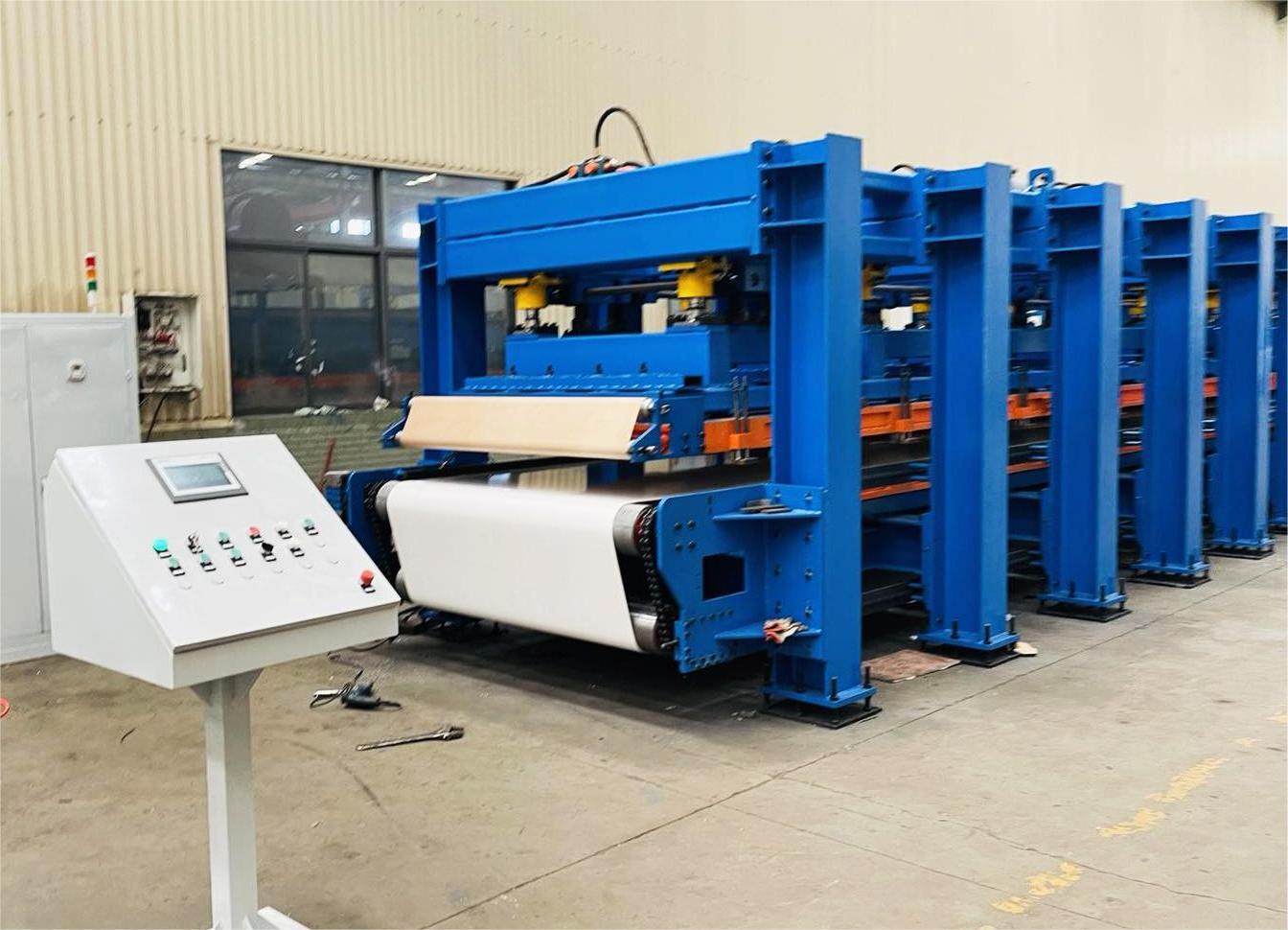 1 + 1 continuous laminating machine