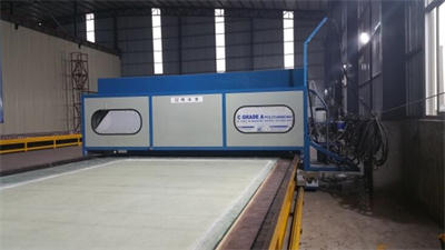 Glass fiber reinforced plastic resin dispenser